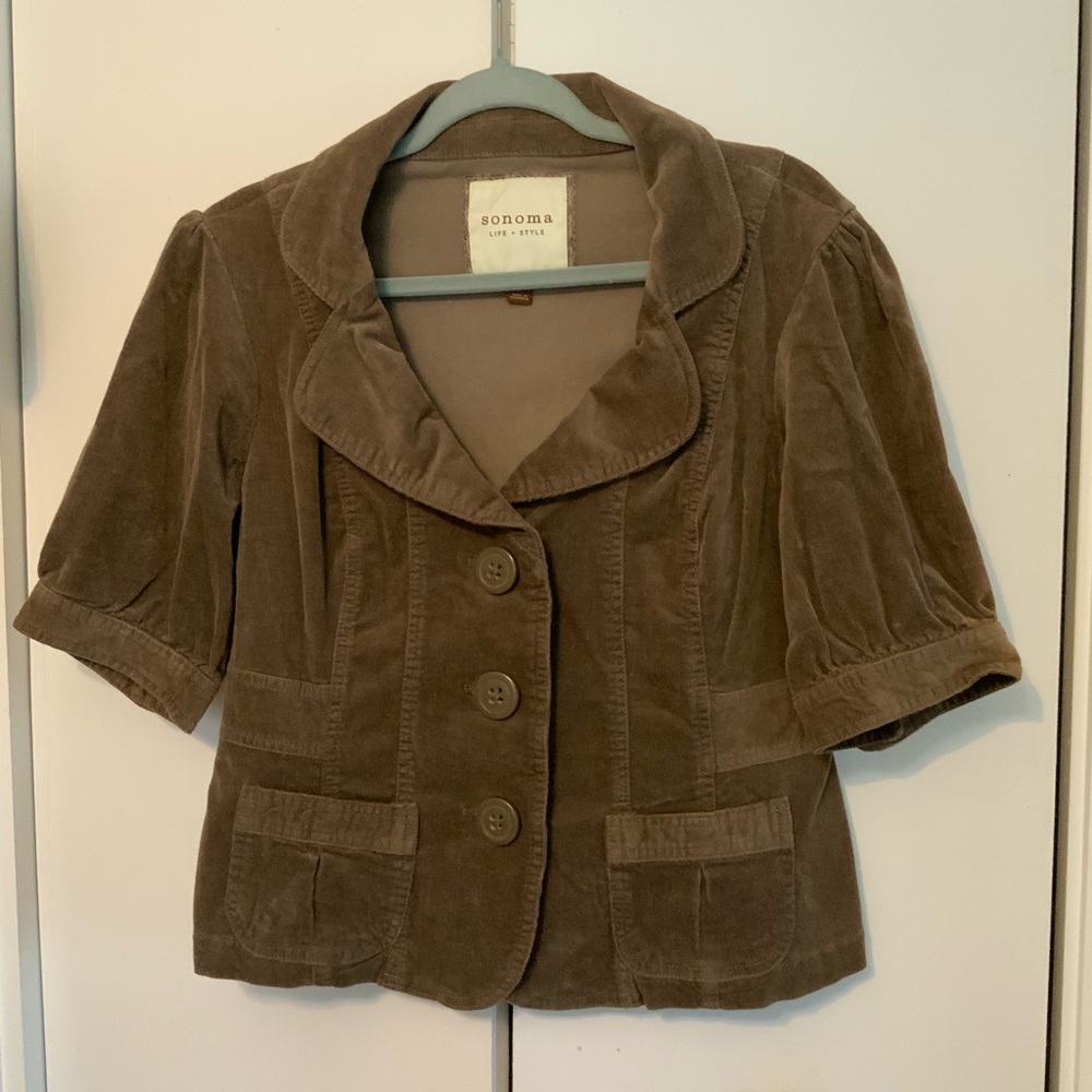 Sonoma Brown Corduroy Jacket